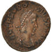 Theodosius II, Nummus, Kyzikos, AU(50-53), Bronze, RIC:26b
