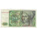 Banknote, GERMANY - FEDERAL REPUBLIC, 20 Deutsche Mark, 1980, 1980-01-02