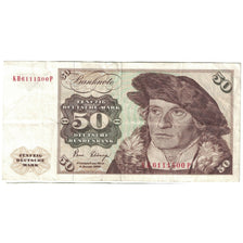 Banconote, GERMANIA - REPUBBLICA FEDERALE, 50 Deutsche Mark, 1980, 1980-01-02