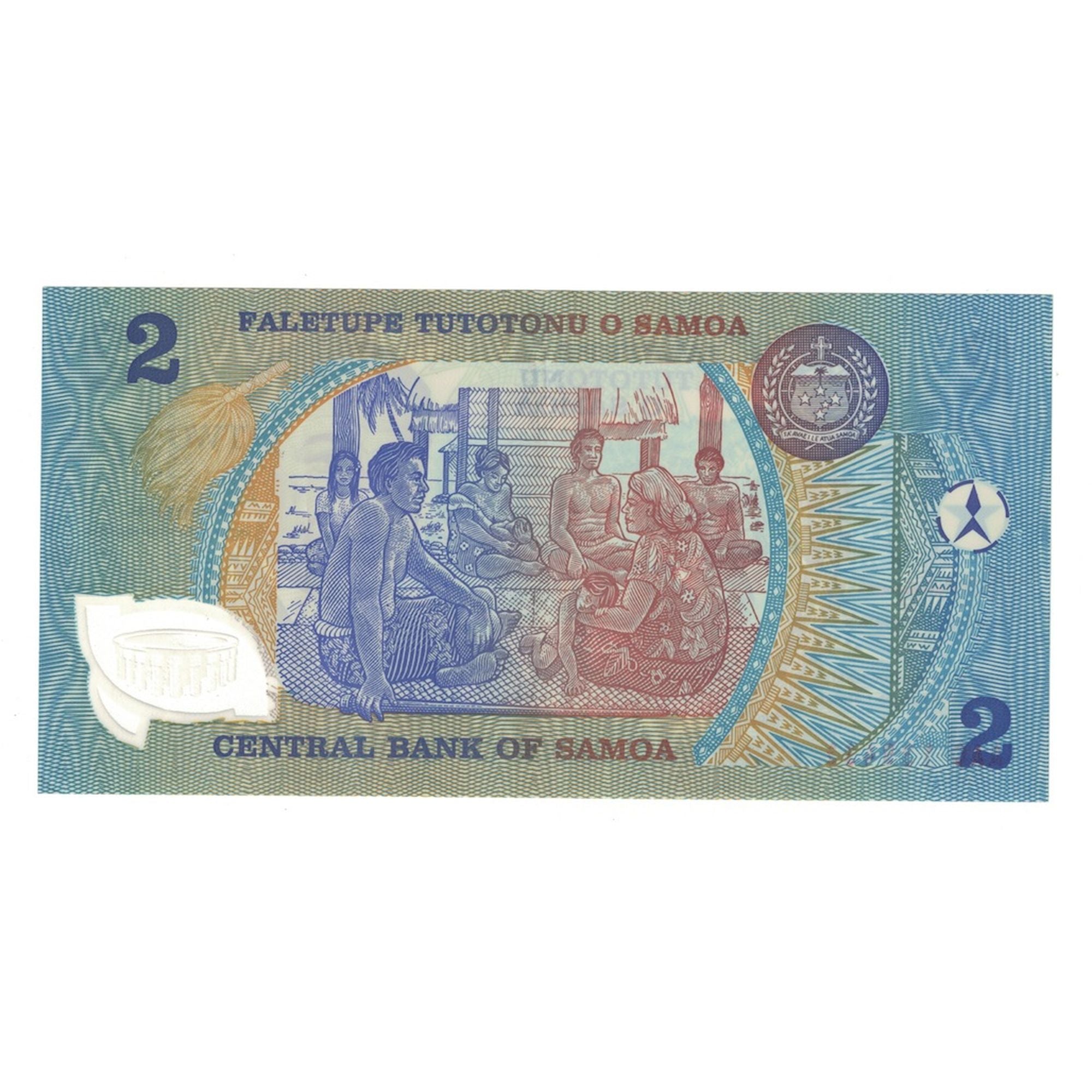 Banknote, Western Samoa, 2 Tala, Undated (1990), KM:31c, UNC(60-62)