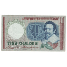 Geldschein, Niederlande, 10 Gulden, 1953, 1953-03-23, KM:85, SS+