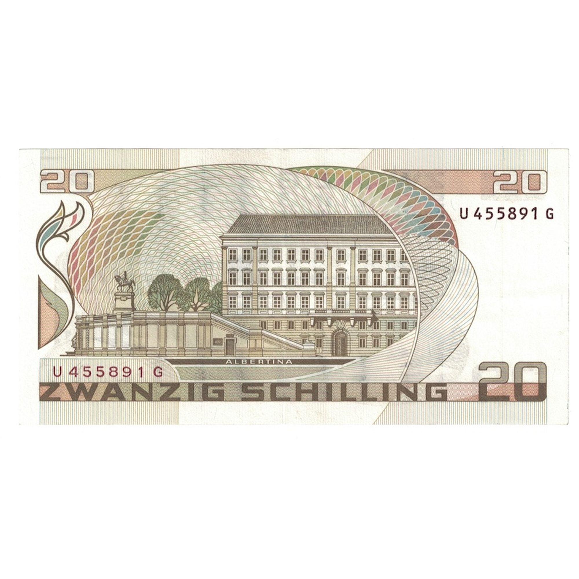Banknote, Austria, 20 Schilling, 1986, 1986-10-01, KM:148, UNC(63)