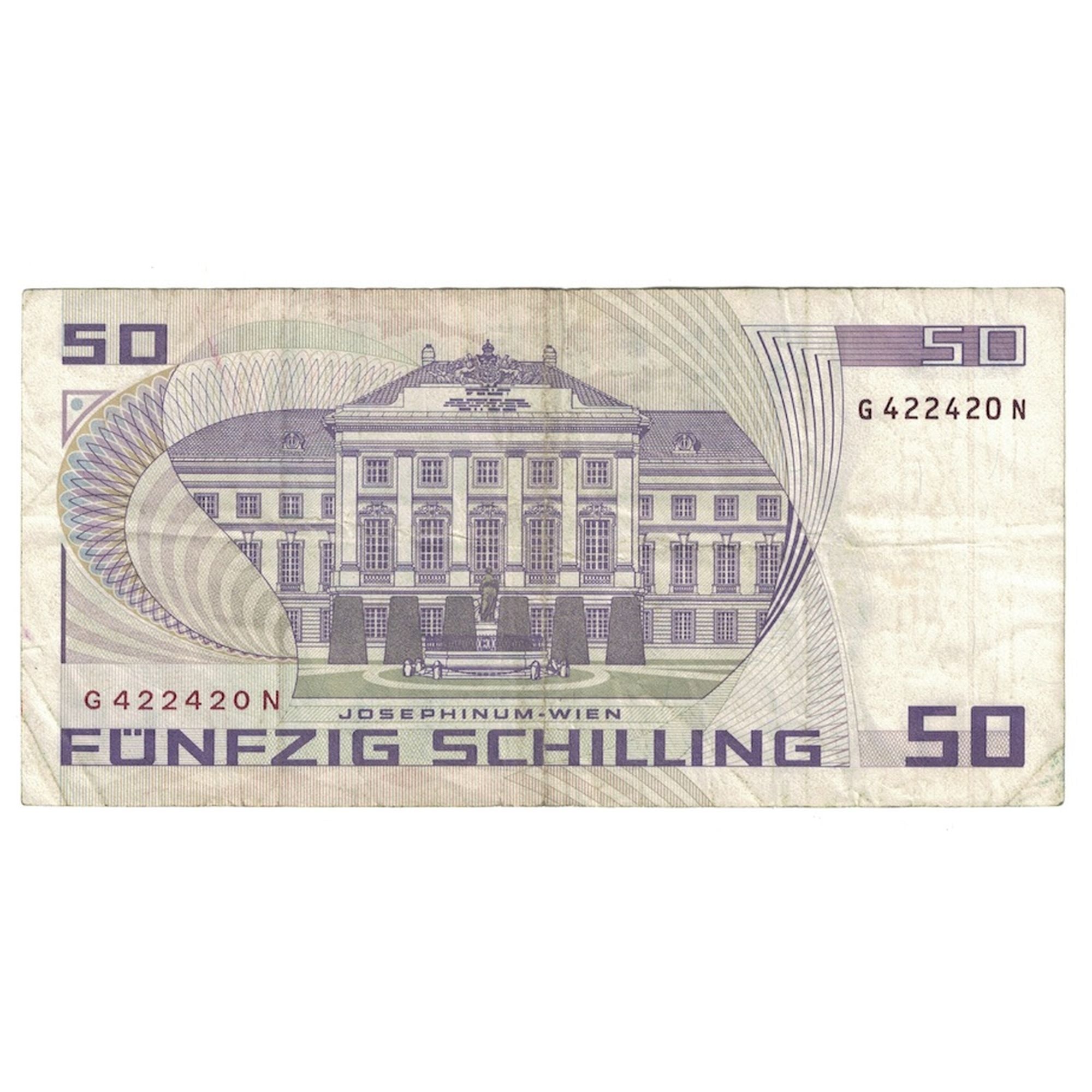 Banknote, Austria, 50 Schilling, 1986, 1986-01-02, KM:149, VF(20-25)