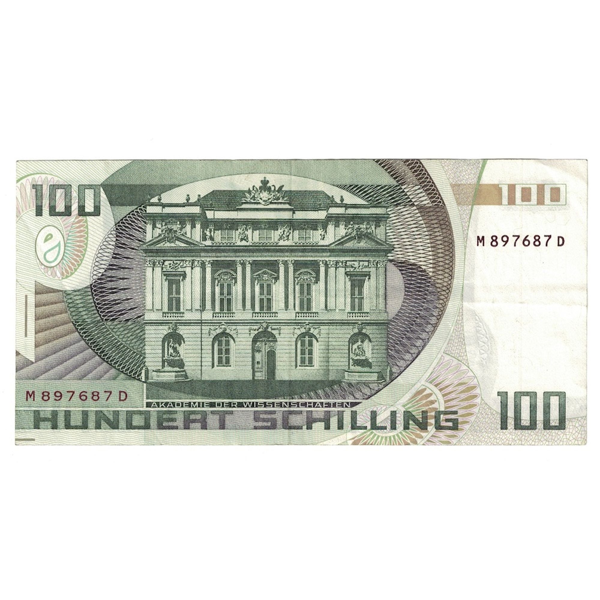 Banknote, Austria, 100 Schilling, 1984, 1984-01-02, KM:150, EF(40-45)