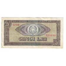 Banconote, Romania, 5 Lei, 1966, KM:93a, BB