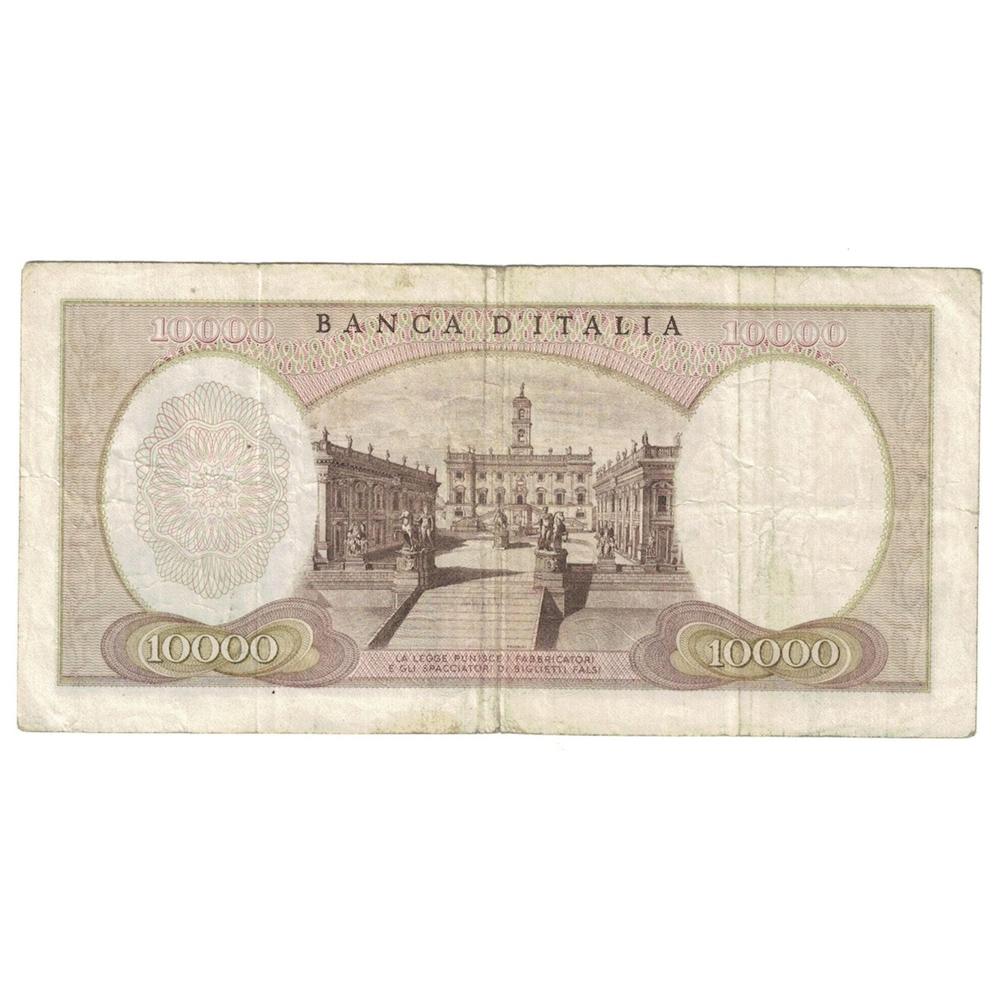 Billete, 10,000 Lire, 1964, Italia, 1964-07-27, KM:97b, BC+