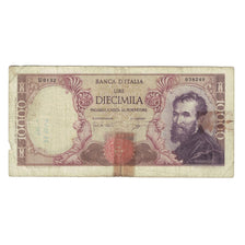 Billet, Italie, 10,000 Lire, 1964, 1964-01-14, KM:97a, B+