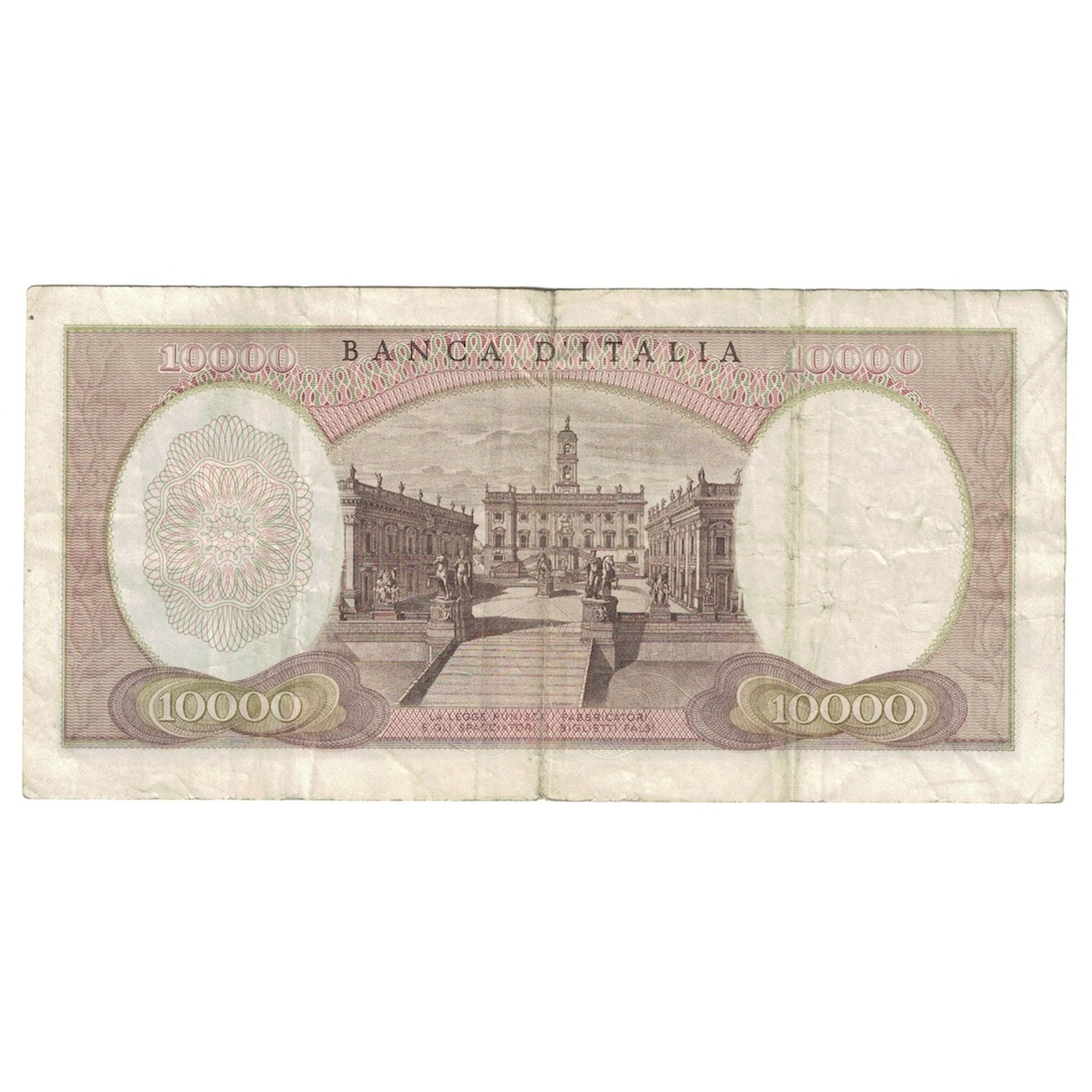 Banknote, Italy, 10,000 Lire, 1973, 1973-11-27, KM:97f, VF(30-35)
