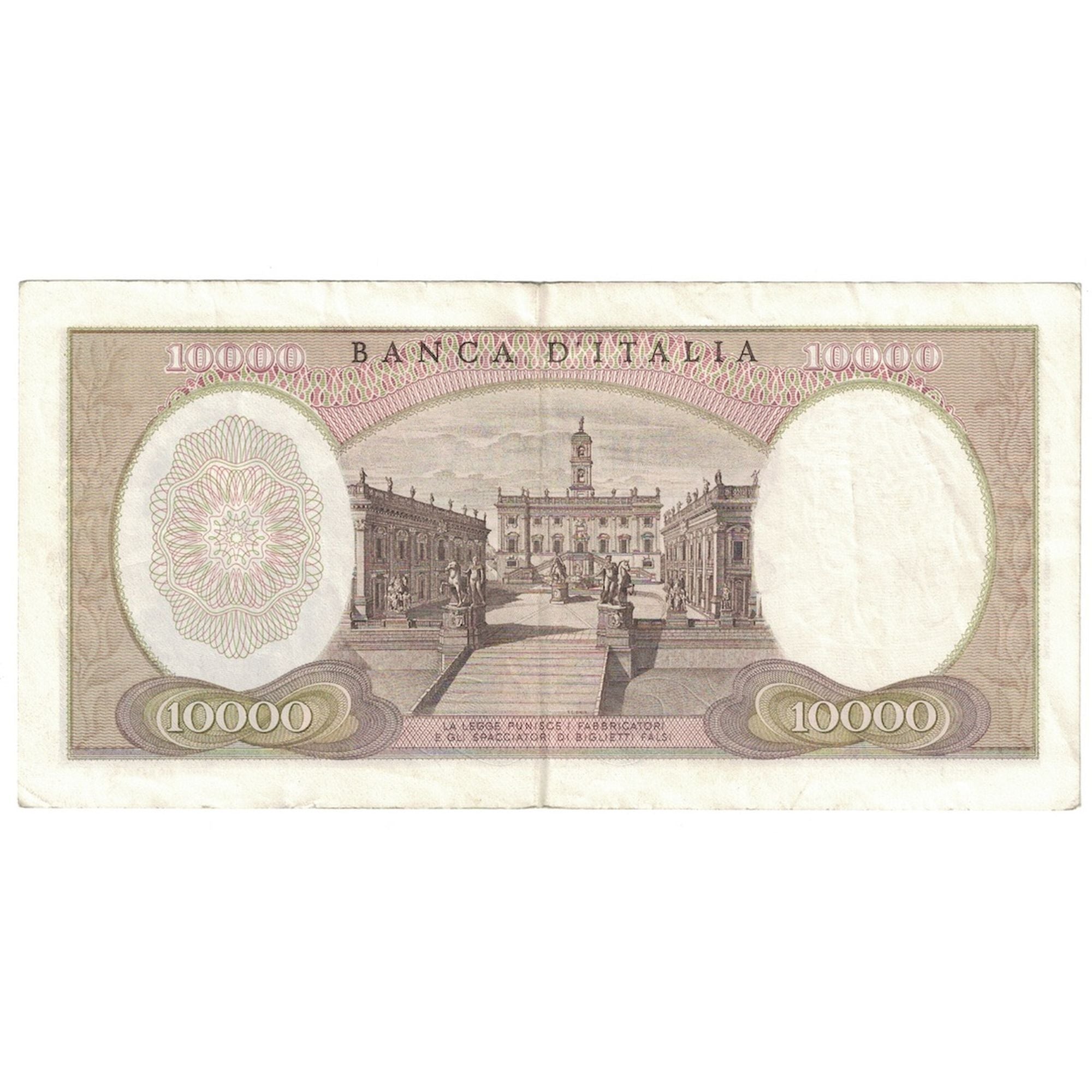 Banknote, Italy, 10,000 Lire, 1973, 1973-11-27, KM:97f, EF(40-45)