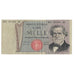 Billete, 1000 Lire, 1975, Italia, 1975-08-05, KM:101d, BC+