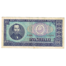 Banknote, Romania, 100 Lei, 1966, KM:97a, VF(30-35)