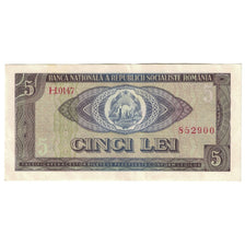 Banknote, Romania, 5 Lei, 1966, KM:93a, UNC(60-62)