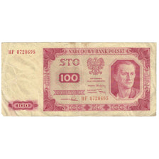 Banknote, Poland, 100 Zlotych, 1948, KM:139a, VF(30-35)