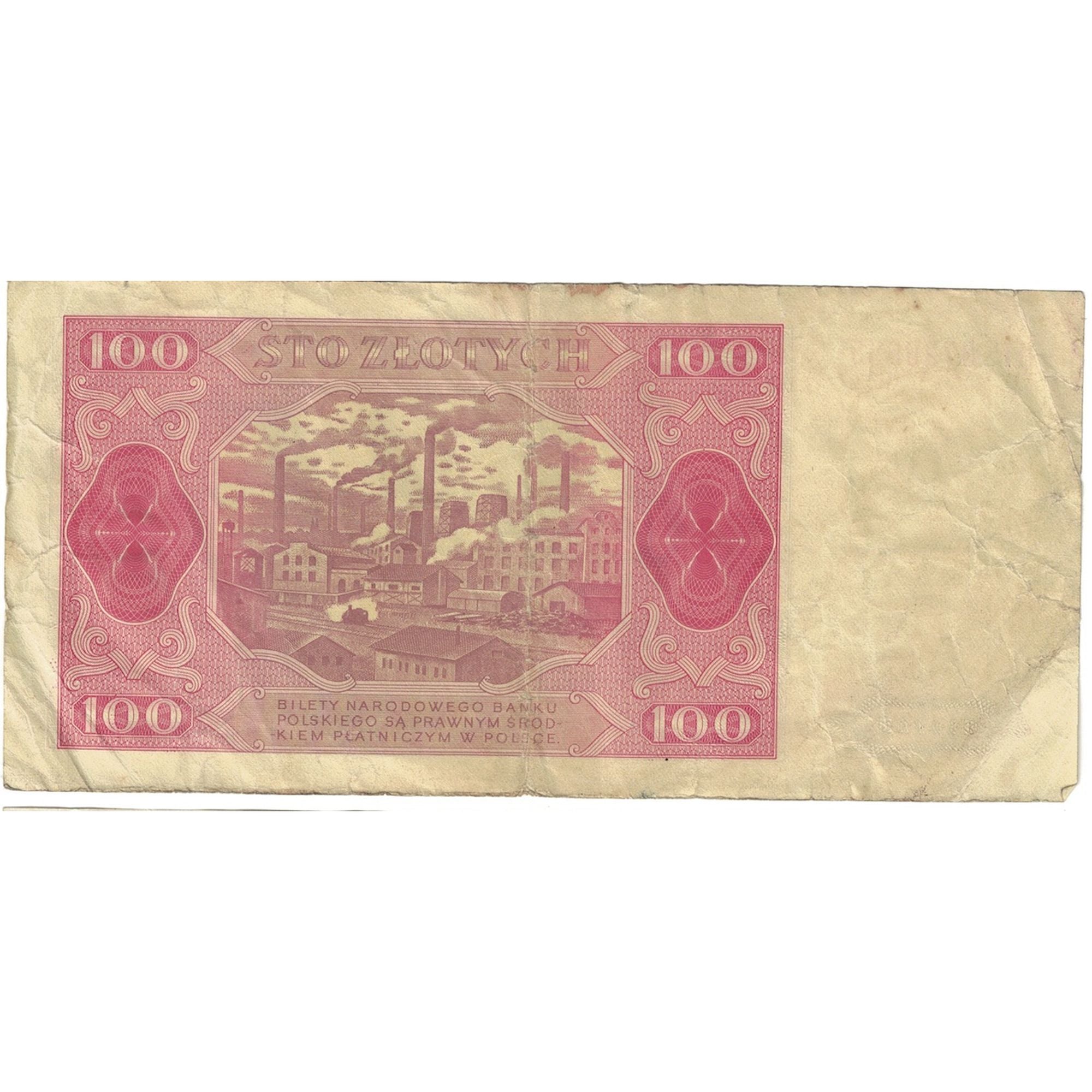 Banknote, Poland, 100 Zlotych, 1948, KM:139a, VF(30-35)