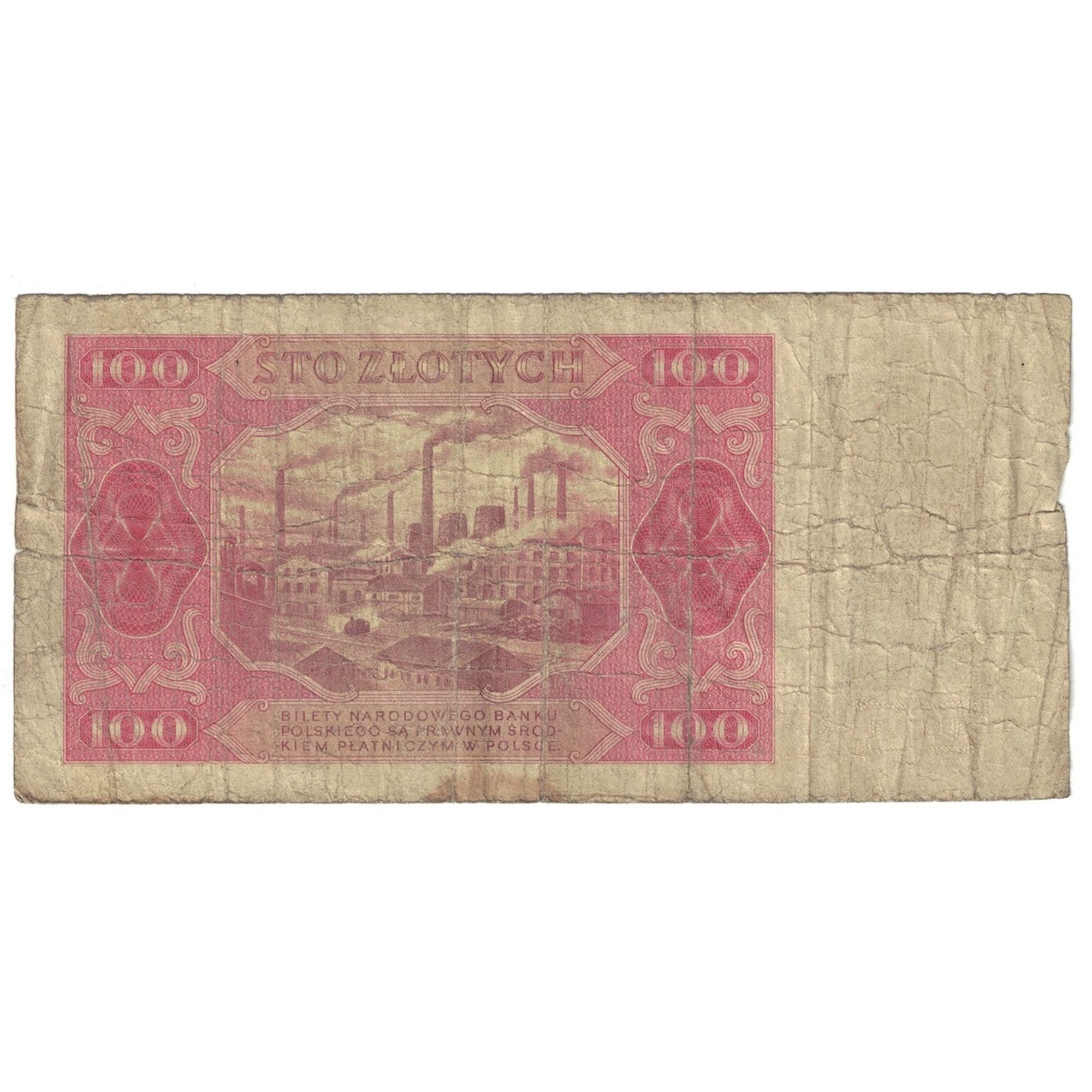 Banknote, Poland, 100 Zlotych, 1948, KM:139b, VG(8-10)