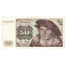 Banknot, Niemcy - RFN, 50 Deutsche Mark, 1980, 1980-01-02, KM:33c, AU(50-53)