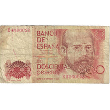 Billete, 200 Pesetas, 1980, España, 1980-09-16, KM:156, RC+