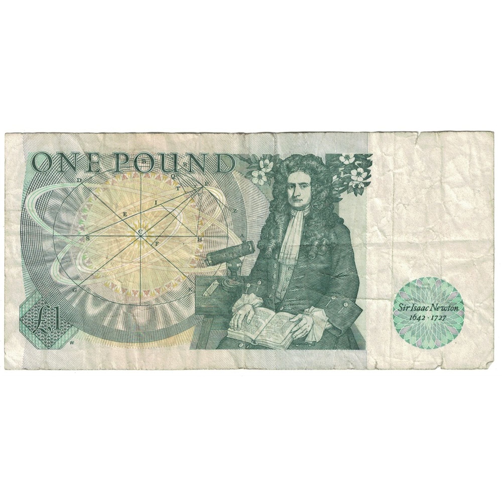 Banknote, Great Britain, 1 Pound, Undated (1981-84), KM:377b, VF(20-25)