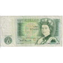 Banknote, Great Britain, 1 Pound, Undated (1981-84), KM:377b, VF(30-35)