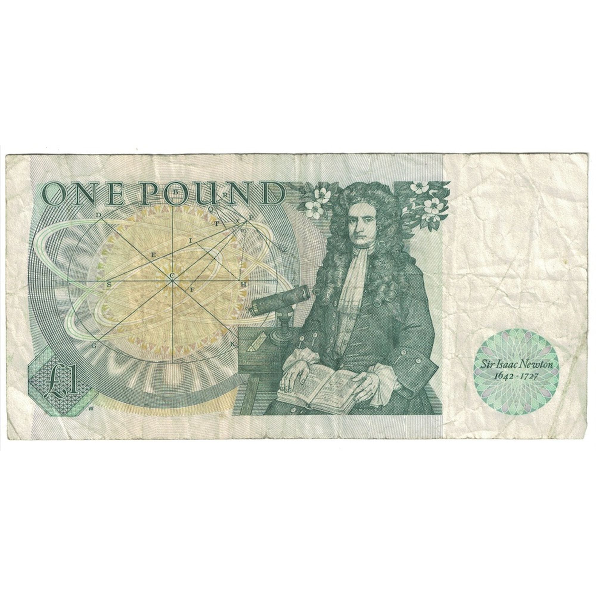 Banknote, Great Britain, 1 Pound, Undated (1981-84), KM:377b, VF(30-35)