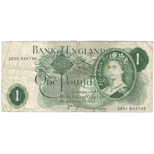 Banknote, Great Britain, 1 Pound, Undated (1970-77), KM:374g, VF(20-25)