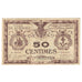 France, Saint-Brieuc, 50 Centimes, Chambre de Commerce, UNC(63), Pirot:111-1