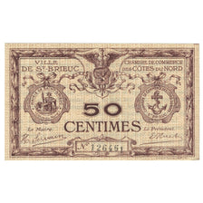 Francia, Saint-Brieuc, 50 Centimes, Chambre de Commerce, SPL, Pirot:111-1
