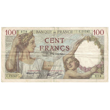 Francia, 100 Francs, Sully, 1941, C.21242, MB+, Fayette:26.51, KM:94