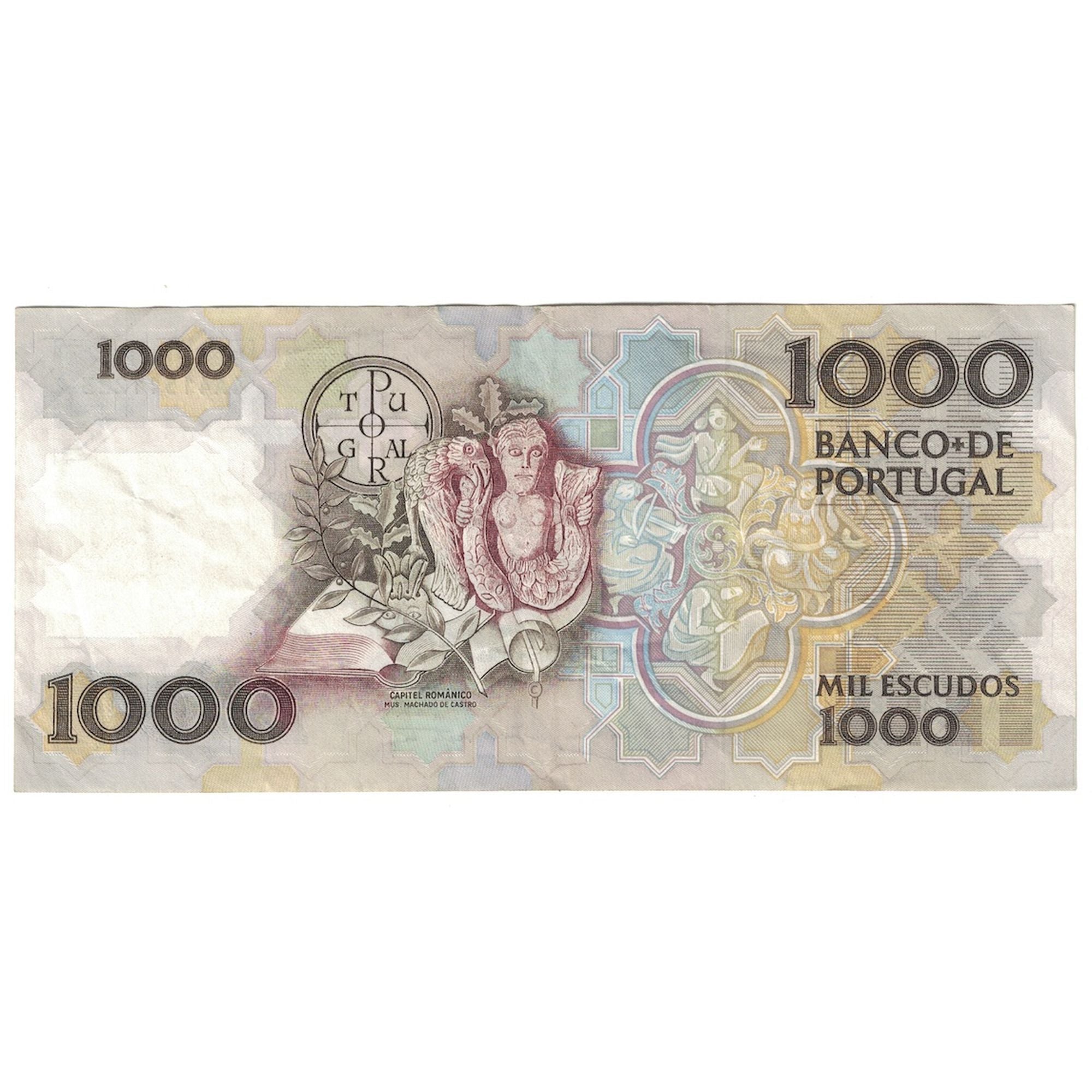 Banknote, Portugal, 1000 Escudos, 1990, 1990-12-20, KM:181h, AU(50-53)