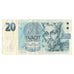 Banconote, Repubblica Ceca, 20 Korun, 1994, KM:10a, BB