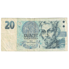 Banknote, Czech Republic, 20 Korun, 1994, KM:10a, VF(30-35)