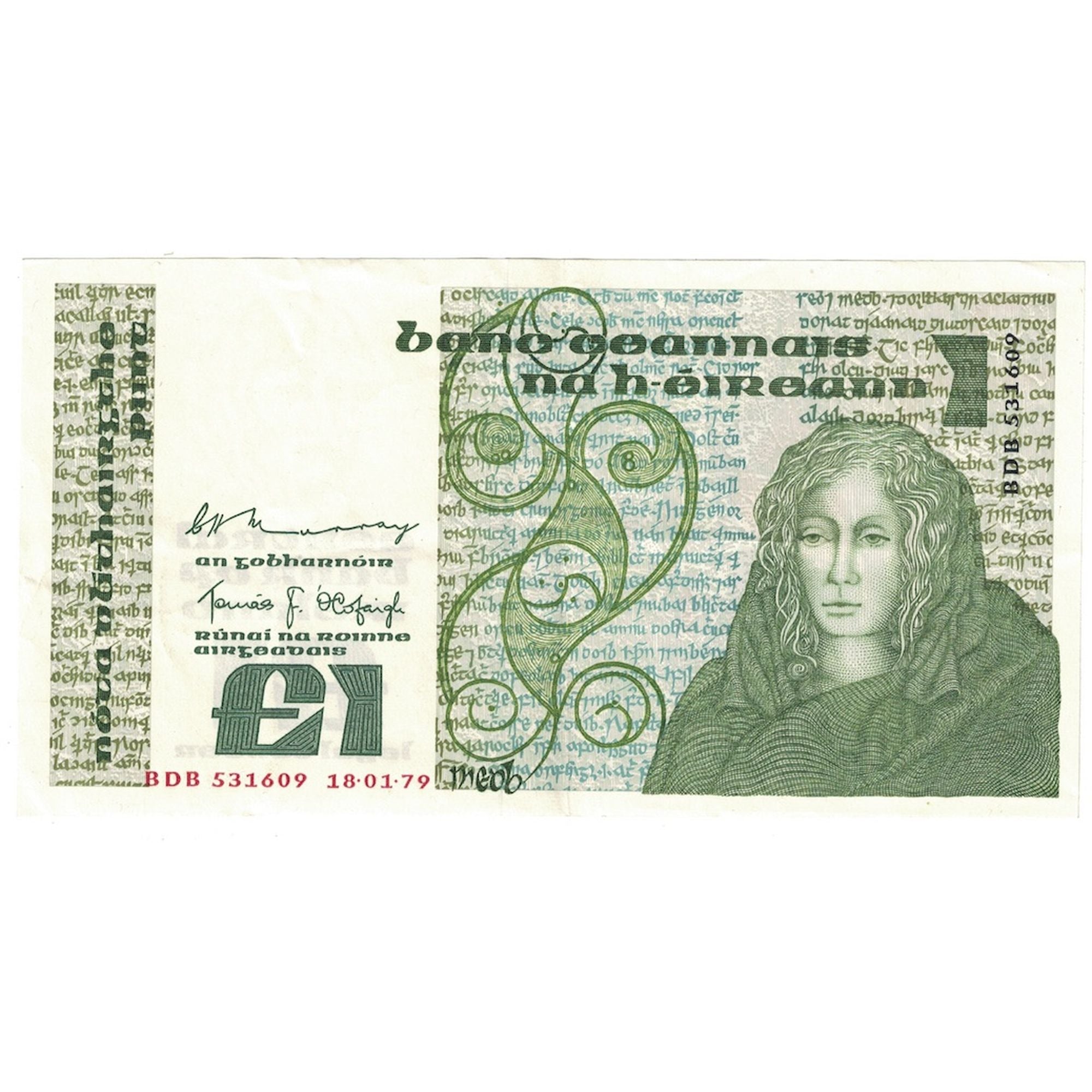 Banknote, Northern Ireland, 1 Pound, 1979, 1979-01-18, KM:247r, UNC(63)