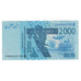 Banknote, West African States, 2000 Francs, 2004, KM:416Db, UNC(60-62)