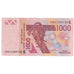 Banknote, West African States, 1000 Francs, 2007, KM:715Ke, UNC(60-62)