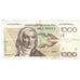Banknote, Belgium, 1000 Francs, Undated (1980-96), KM:144a, EF(40-45)