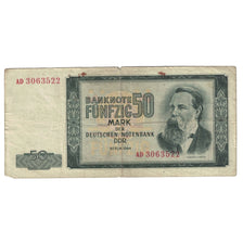 Banknote, Germany - Democratic Republic, 50 Mark, 1964, KM:25a, VF(30-35)