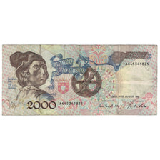 Banknote, Portugal, 2000 Escudos, 1992, 1992-07-16, KM:186c, VF(30-35)
