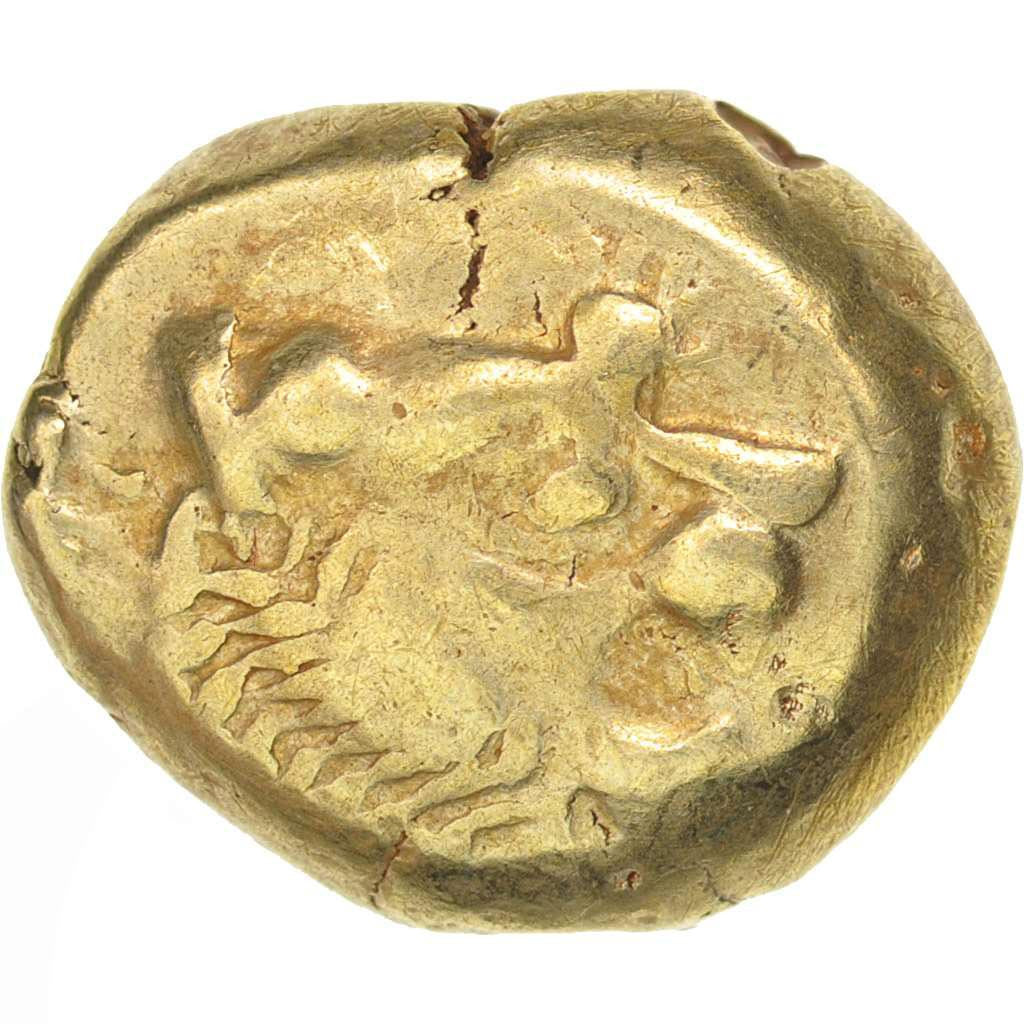 Lydia, Alyattes, 1/3 Stater, Sardes, EF(40-45), Electrum, SNG von Aulock:2868