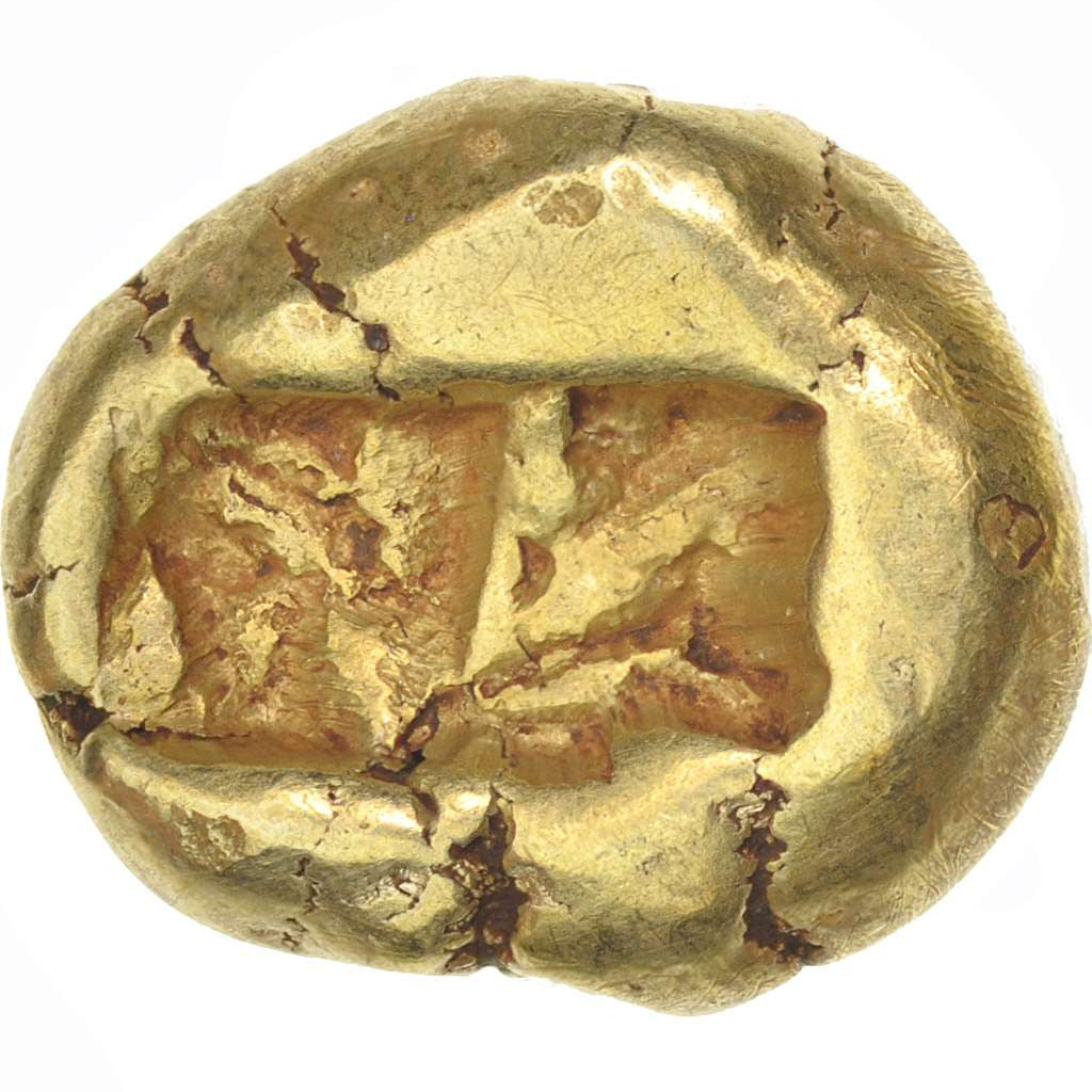 Lydia, Alyattes, 1/3 Stater, Sardes, EF(40-45), Electrum, SNG von Aulock:2868