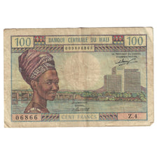 Banknot, Mali, 100 Francs, undated (1972-73), KM:11, VF(30-35)