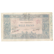 France, 1000 Francs, Bleu et Rose, 1926, X.2722, TB+, Fayette:36.43, KM:67k