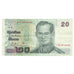 Banconote, Thailandia, 20 Baht, Undated (2003), KM:109, BB+