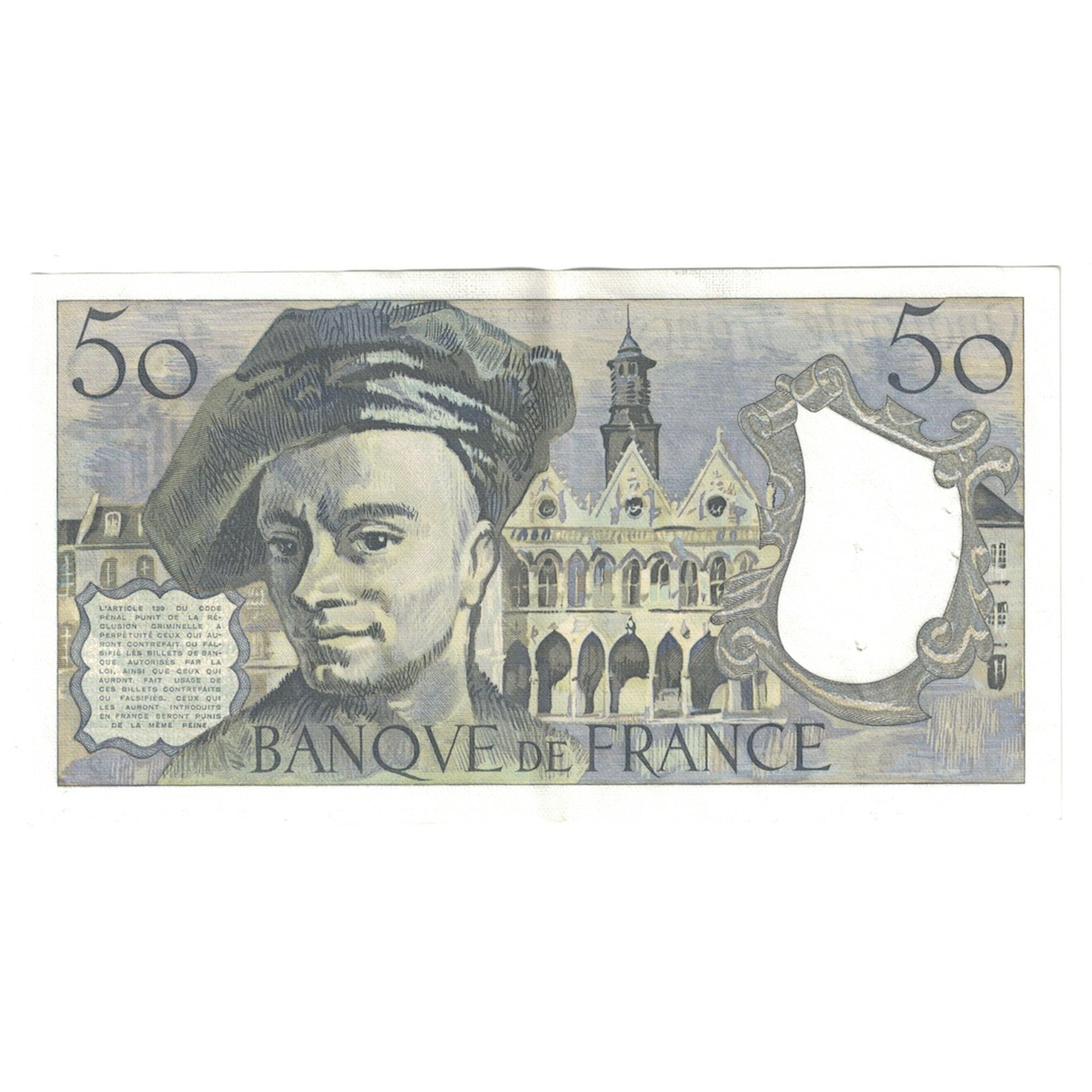 Francia, 50 Francs, Quentin de La Tour, 1976, s.2 960639, EBC+, Fayette:67.1