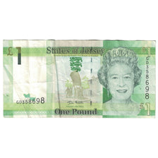 Geldschein, Jersey, 1 Pound, Undated (2010), KM:32a, SS