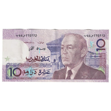 Banknote, Morocco, 10 Dirhams, 1987, KM:63a, AU(50-53)