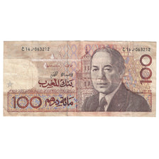 Biljet, Marokko, 100 Dirhams, 1987, KM:62a, TTB