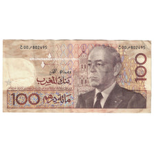 Billet, Maroc, 100 Dirhams, 1987, KM:65a, TTB