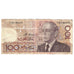 Banknote, Morocco, 100 Dirhams, 1987, KM:65a, EF(40-45)
