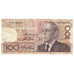 Banconote, Marocco, 100 Dirhams, 1987, KM:65a, BB
