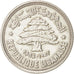 Libano, 5 Piastres, 1952, BB+, Alluminio-bronzo, KM:21